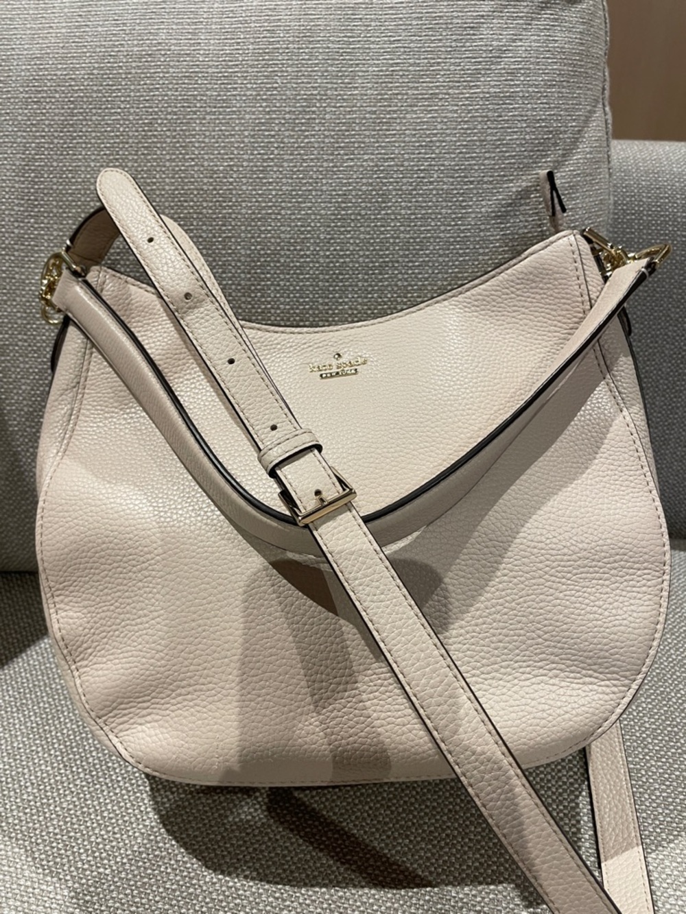 kate spade Oakwood Street Lora pebbled leather hobo bag - Picture 6 of 10